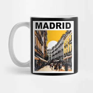 Madrid Street Life Mug